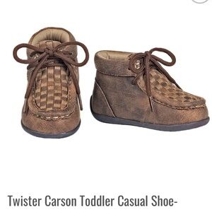 Twister Carson Classic Brown Shoes, Toddler Size 6